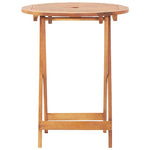Sammenleggbart Hagebord 60X75 Cm Heltre Akasie