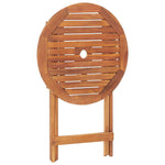 Sammenleggbart Hagebord 60X75 Cm Heltre Akasie