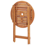 Sammenleggbart Hagebord 60X75 Cm Heltre Akasie
