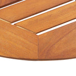 Sammenleggbart Hagebord 60X75 Cm Heltre Akasie