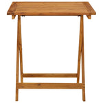 Sammenleggbart Hagebord 70X70X75 Cm Heltre Akasie