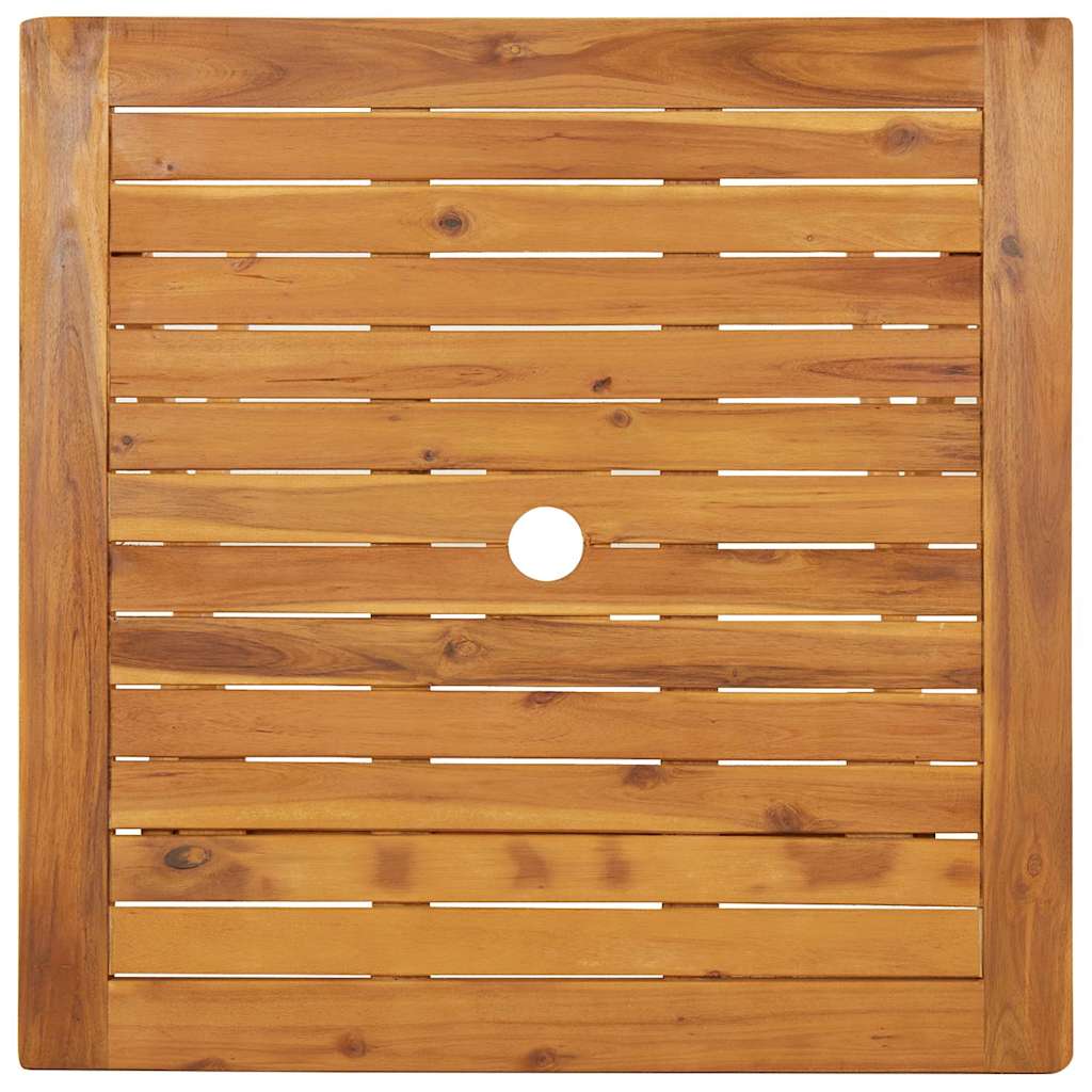 Sammenleggbart Hagebord 70X70X75 Cm Heltre Akasie