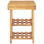 Skostativ 90X32X46 Cm Heltre Akasie