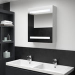Led-Speilskap Til Bad 50X13,5X60 Cm