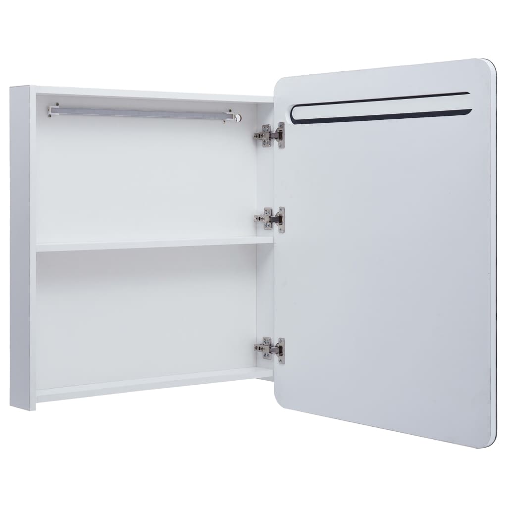 Led-Speilskap Til Bad 68X9X80 Cm