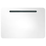 Led-Speilskap Til Bad 80X9,5X55 Cm