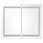 Led-Speilskap Til Bad 80X12,2X68 Cm