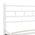 Sengeramme Hvit Metall 160X200 Cm