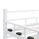 Sengeramme Hvit Metall 160X200 Cm