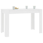 Spisebord Hvit 120X60X76 Cm Konstruert Tre