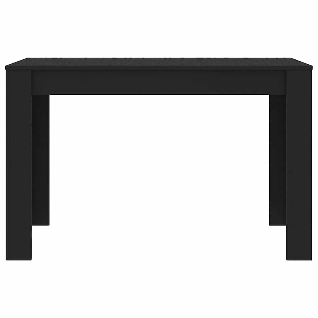 Spisebord Svart 120X60X76 Cm Konstruert Tre