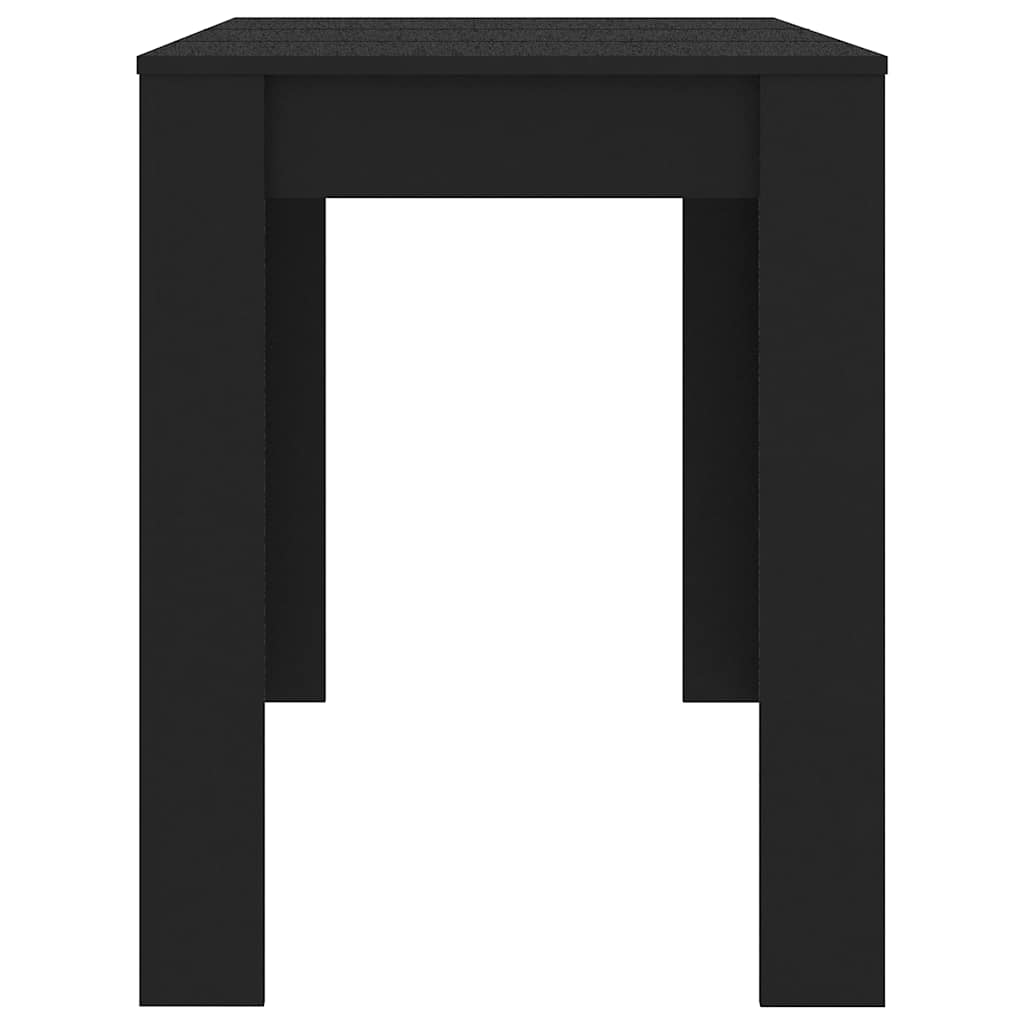Spisebord Svart 120X60X76 Cm Konstruert Tre