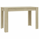 Spisebord Sonoma Eik 120X60X76 Cm Konstruert Tre