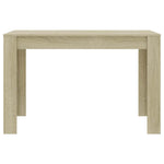 Spisebord Sonoma Eik 120X60X76 Cm Konstruert Tre