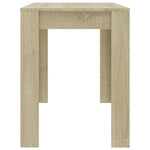Spisebord Sonoma Eik 120X60X76 Cm Konstruert Tre