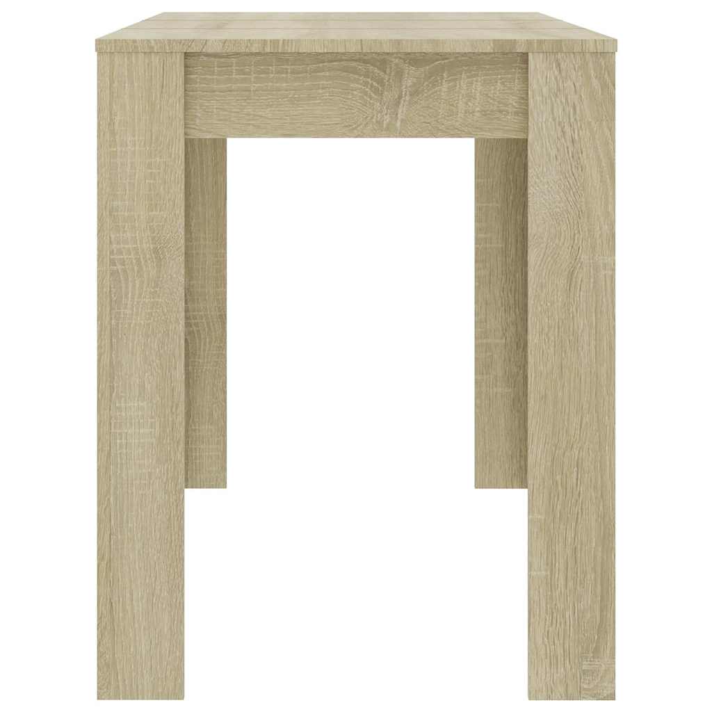 Spisebord Sonoma Eik 120X60X76 Cm Konstruert Tre