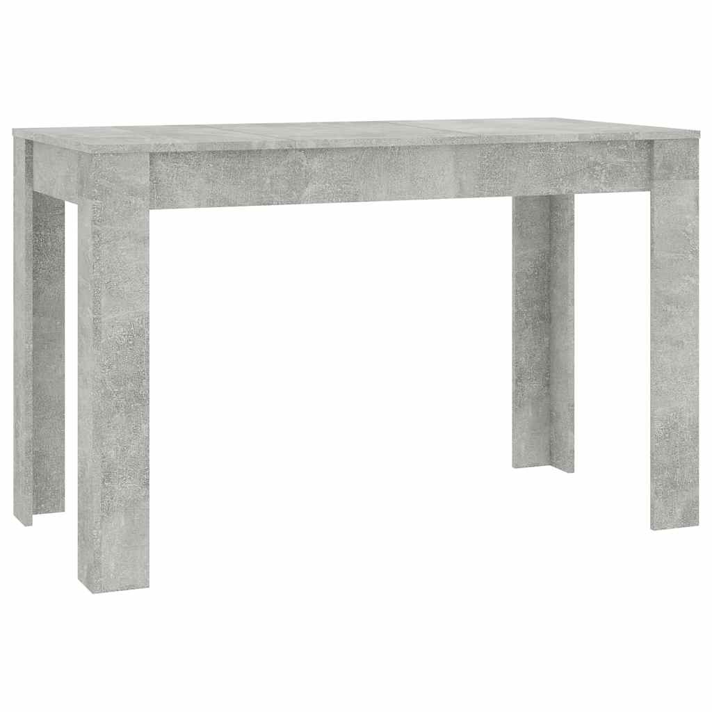 Spisebord Betonggrå 120X60X76 Cm Konstruert Tre