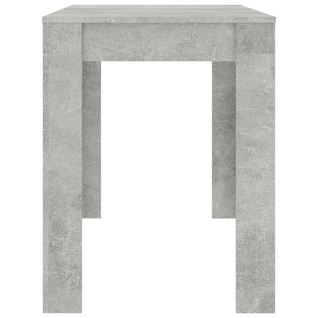 Spisebord Betonggrå 120X60X76 Cm Konstruert Tre