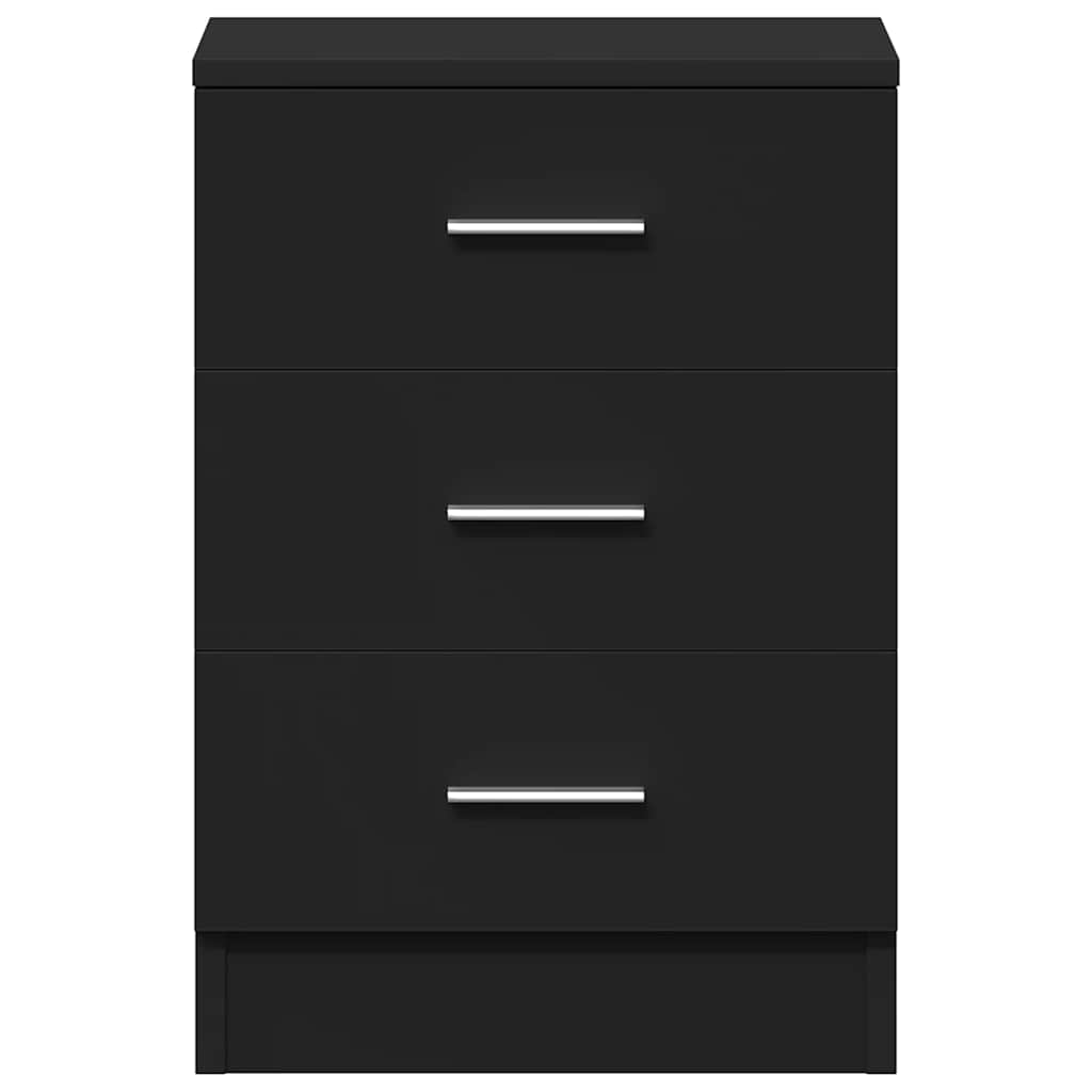 Nattbord 2 Stk Hvit 38X35X56 Cm Konstruert Tre