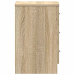 Nattbord 2 Stk Sonoma Eik 38X35X56 Cm Konstruert Tre