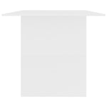 Spisebord Hvit 180X90X76 Cm Konstruert Tre