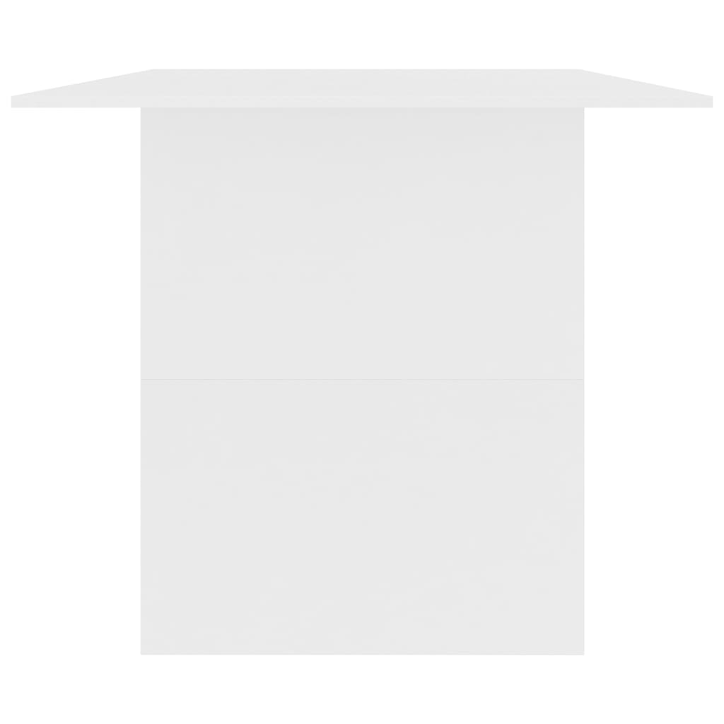 Spisebord Hvit 180X90X76 Cm Konstruert Tre