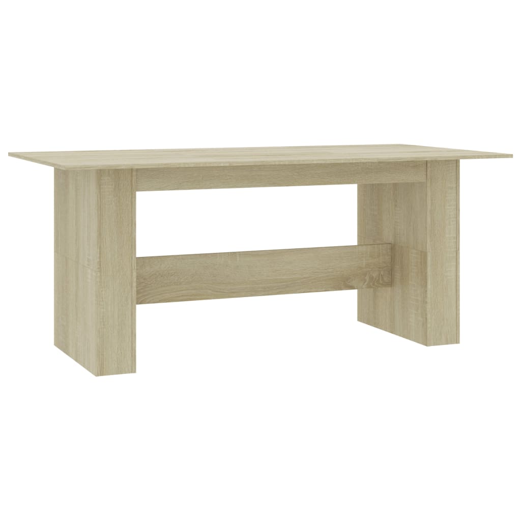 Spisebord Sonoma Eik 180X90X76 Cm Konstruert Tre