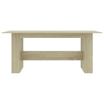 Spisebord Sonoma Eik 180X90X76 Cm Konstruert Tre