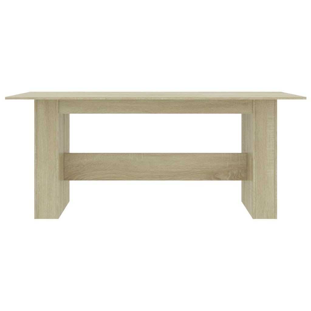 Spisebord Sonoma Eik 180X90X76 Cm Konstruert Tre