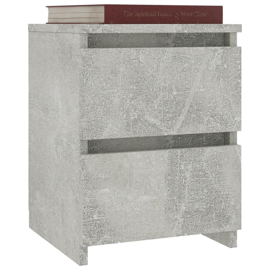 Nattbord Betong 30X30X40 Cm Konstruert Tre