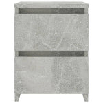 Nattbord Betong 30X30X40 Cm Konstruert Tre