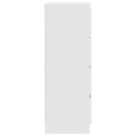 Skjenk Hvit 60X35X98,5 Cm Konstruert Tre