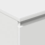 Skjenk Hvit 60X35X98,5 Cm Konstruert Tre