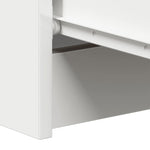Skjenk Hvit 60X35X98,5 Cm Konstruert Tre