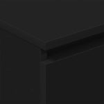 Skjenk Svart 60X35X98,5 Cm Konstruert Tre