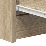 Skjenk Sonoma Eik 60X35X98,5 Cm Konstruert Tre