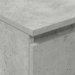Skjenk Betonggrå 60X35X98,5 Cm Konstruert Tre