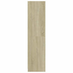 Garderobe Sonoma Eik 100X50X200 Cm Konstruert Tre