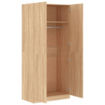 Garderobe Sonoma Eik 90X52X200 Cm Konstruert Tre