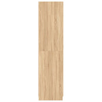 Garderobe Sonoma Eik 90X52X200 Cm Konstruert Tre