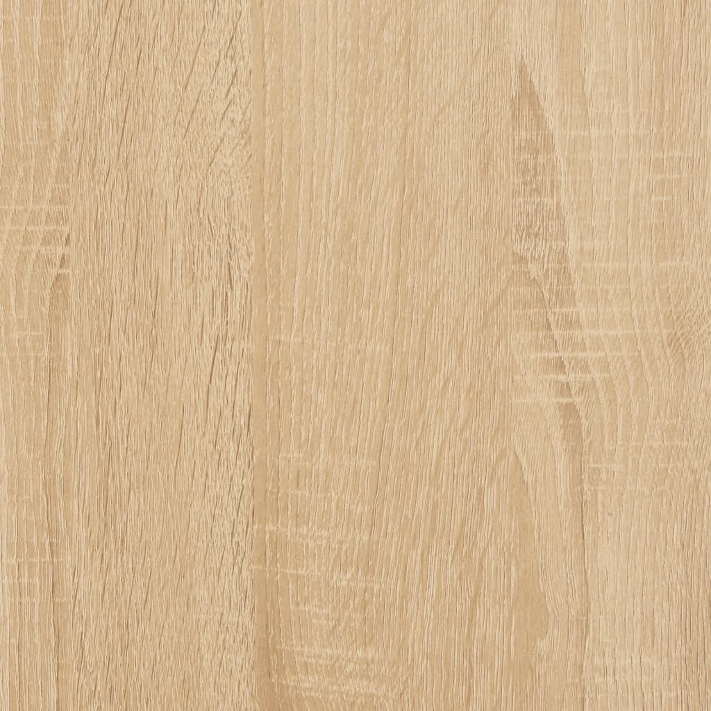 Garderobe Sonoma Eik 90X52X200 Cm Konstruert Tre