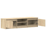 Tv-Benk Sonoma Eik 140X40X35,5 Cm Konstruert Tre