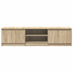 Tv-Benk Sonoma Eik 140X40X35,5 Cm Konstruert Tre