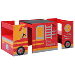 Barnebord Og Stolsett 3 Deler Brannbildesign Tre