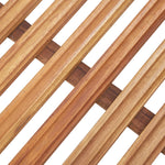 Badematter 2 Stk Heltre Akasie 56X37 Cm