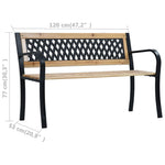 Hagebenk 120 Cm Tre