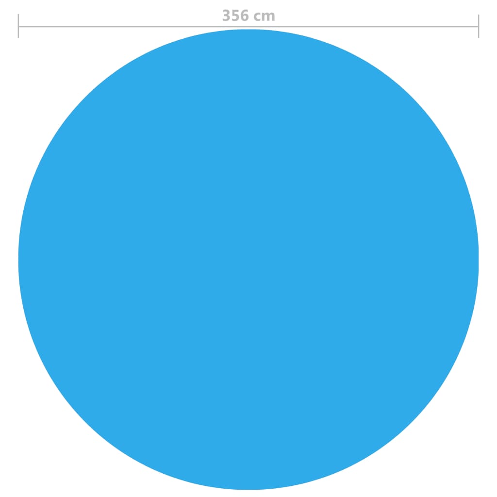 Bassengtrekk Blå 356 Cm Pe