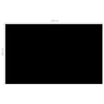 Bassengtrekk Svart 260X160 Cm Pe