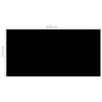 Bassengtrekk Svart 549X274 Cm Pe