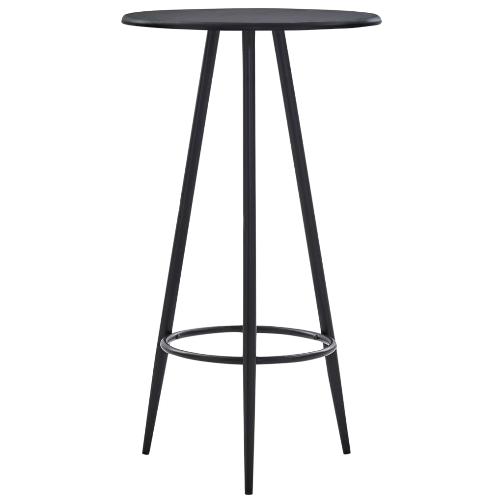 Barbord Svart 60X107,5 Cm Mdf